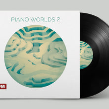 Piano Worlds II. Traditional illustration project by Carla Lucena - 09.30.2015