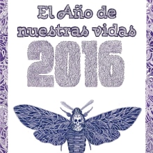 Calendario 2016 para El dios de los tres. Ilustração tradicional projeto de Javier Navarro Romero - 29.11.2015