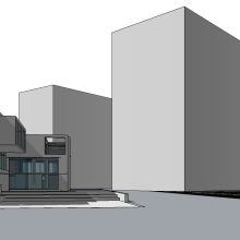cortes y perspectivas urbanas. 3D, and Architecture project by Breiner Ortiz Vergel - 11.29.2015