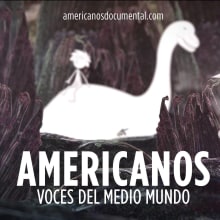 Americanos: Voces del medio mundo, animación de intro. Un proyecto de Diseño, Motion Graphics, Cine, vídeo, televisión, Animación, Collage y Cine de Juan Alejandro Méndez - 14.03.2015