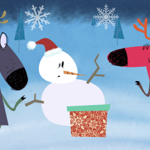 HOME CENTER Navidad. Design, and Animation project by Felipe Zavala Muñoz - 12.01.2015