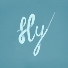 Fly. Un projet de Design , Design graphique, T, pographie , et Calligraphie de Panna_Studio - 02.12.2015