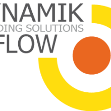 Proyecto desarrollo de la MARCA:  " DYNAMIK FLOW moulding solutions". Un proyecto de Br e ing e Identidad de David Tro Santafe - 08.12.2015