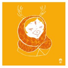 Cérvola. Traditional illustration project by Miriam Pérez Boix - 12.08.2015