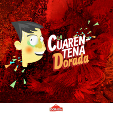 La Cuarentena Dorada. Advertising, Cop, and writing project by Vanesa Rodríguez Agüera - 02.08.2014