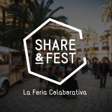 Share&Fest. Br, ing, Identit, and Graphic Design project by Anna Carbonell Sariola - 12.09.2015