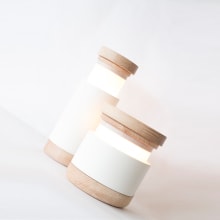 Abre Lamp. Un proyecto de Diseño, creación de muebles					, Diseño de iluminación y Diseño de producto de Carlos Jiménez - 09.09.2015