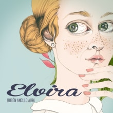 "Elvira". Un proyecto de Ilustración tradicional, Diseño de personajes y Diseño editorial de Cecilia Sánchez - 09.12.2015