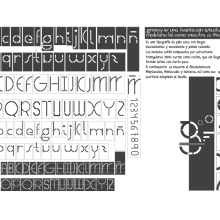 Tipografía modular y aplicaciones. Graphic Design, T, and pograph project by irene gajate - 12.10.2015