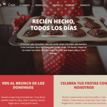 Proyecto final-Café Oslo. Web Design project by María José Salva Rez - 12.12.2015