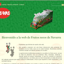 SItio web de empresa de frutos secos. Desenvolvimento Web projeto de Javier Martínez Arellano - 13.12.2015
