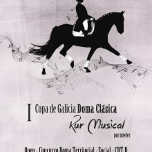 Carteles.Posters.Dressage.Doma Clásica.. Events, Fine Arts, and Graphic Design project by Melanie Waidler - 12.14.2015
