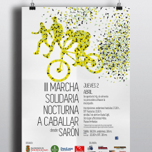 publicidad | flyer + cartel. Design gráfico projeto de Verónica Vicente - 15.12.2015