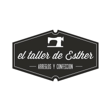 branding | el taller de esther. Direção de arte, e Design gráfico projeto de Verónica Vicente - 15.12.2015