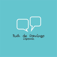 BRANDING | ruth de domingo logopeda. Direção de arte, Br, ing e Identidade, e Design gráfico projeto de Verónica Vicente - 15.12.2015