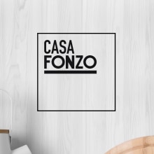 CASA FONZO. Design, Direção de arte, Br e ing e Identidade projeto de Eduardo Pérez Borrachero - 16.12.2015