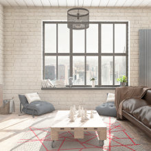 New York_apartment. Un proyecto de Diseño, 3D, Arquitectura y Arquitectura interior de Miguel Fernández -Vegue - 16.12.2015