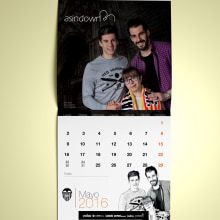 Calendario Asindown Valencia cf 2016. Editorial Design, and Graphic Design project by CREATIAS Estudio - 12.17.2015