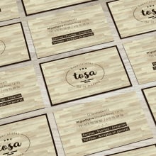 Logo & Business Cards - TOSA. Br, ing, Identit, and Graphic Design project by José Cañizares - 12.17.2015
