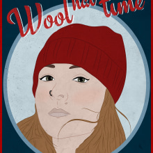 Wool hat time. Design, Ilustração tradicional, e Design gráfico projeto de Srta.Baron - 19.12.2015