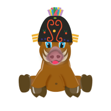 Bocetos mascota infantil segoviana. Ilustração tradicional, e Design gráfico projeto de Nuria Fenollar - 21.12.2015