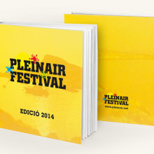PleinAir Festival Book. Editorial Design project by Fiiiu Studio - 12.22.2015