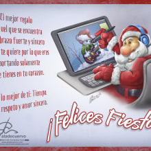 ¡Feliz Navidad!. Traditional illustration project by Martin Mariano Hernandez Tena - 12.24.2015