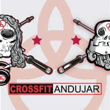 Crossfit Andujar ( Logo Gimnasio ). Un proyecto de Diseño gráfico de jose ramón puerto urios - 26.12.2015