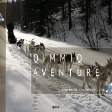 Qimmiq Adventure. Web Design, and Web Development project by Antonio M. López López - 10.27.2015