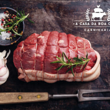 A CASA DA BOA CARNE . Design, Traditional illustration, Advertising, Photograph, Art Direction, Br, ing, Identit, Cooking, Graphic Design, Marketing, T, and pograph project by Aleks Figueira - 12.27.2015