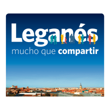 Campaña Leganés Mucho que compartir. Un proyecto de Diseño y Diseño gráfico de José María Rivero Pilar - 29.12.2015