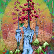 Mother Nature. Un proyecto de Diseño, Ilustración tradicional, Artesanía, Bellas Artes, Pintura y Serigrafía de Susana MLeón - 21.02.2015