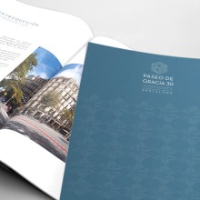 Dossier comercial Paseo de Gracia - CBRE. Un proyecto de Dirección de arte, Diseño editorial y Diseño gráfico de LeBranders Global Design Solutions - 30.12.2015