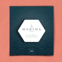 Proyecto Marina - CBRE. Un projet de Direction artistique, Conception éditoriale , et Design graphique de LeBranders Global Design Solutions - 30.12.2015