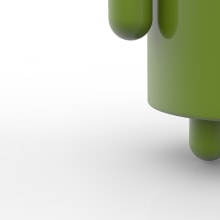 Cortinilla Android Lollipop 5.0. 3D, and Animation project by Rubén del Río Tricio - 12.30.2015