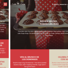 Mi Proyecto Web Responsive Café Oslo. Desenvolvimento Web projeto de Sandra Mora Ayala - 03.01.2016