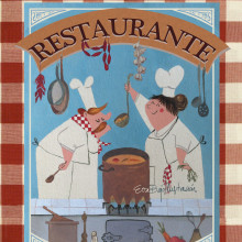 Recetario Cocina. Traditional illustration project by Eva Bajo - 10.04.2015