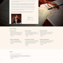 Abogado de derecho civil en Barcelona, Mónica Navarro. Un proyecto de Diseño Web de La Teva Web Diseño Web - 06.01.2016