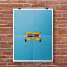 Volkswagen Golf Collection by Polygon Wars. Design, Ilustração tradicional, e Colagem projeto de Eduardo Antolí - 06.01.2016