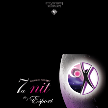 Invitación "Nit de l'esport". Design gráfico projeto de ERIKA CONRADO ARREDONDO - 07.01.2011