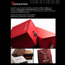 E-mail marketing 3porquince. Desenvolvimento Web projeto de Ana Eva de la Cal Ledesma - 07.01.2014