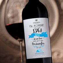 Diseño de etiqueta para Vinos. Design projeto de Julieta Almaraz - 07.11.2015