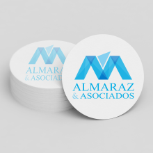 Rediseño de Logotipo - Almaraz & Asociados. Design projeto de Julieta Almaraz - 07.01.2016