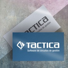 TACTICA. Software branding. Br, ing, Identit, and Graphic Design project by Sandra Mora Ayala - 01.09.2016