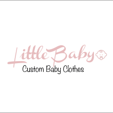 Logotipo Little Baby. Design gráfico projeto de Christian Fernandez Campos - 04.12.2015