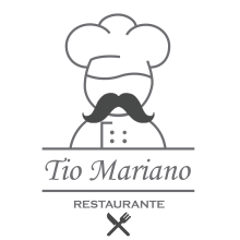 Logotipo Restaurante Tio Mariano. Design gráfico projeto de Christian Fernandez Campos - 04.01.2016