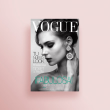 Vogue. Design gráfico projeto de Diana Sánchez - 11.01.2016