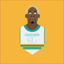 Nba Players.. Design, Art Direction, Character Design, and Graphic Design project by Adrián Basto - 01.11.2016