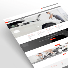 Motorsports - Web. Web Design projeto de Miguel Ángel Rodríguez - 07.07.2015