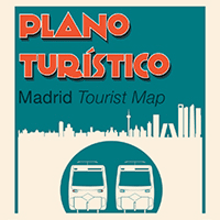 Plano turístico de Metro de Madrid. Br, ing e Identidade, Design gráfico, e Marketing projeto de David Lozano Bastida - 31.05.2015